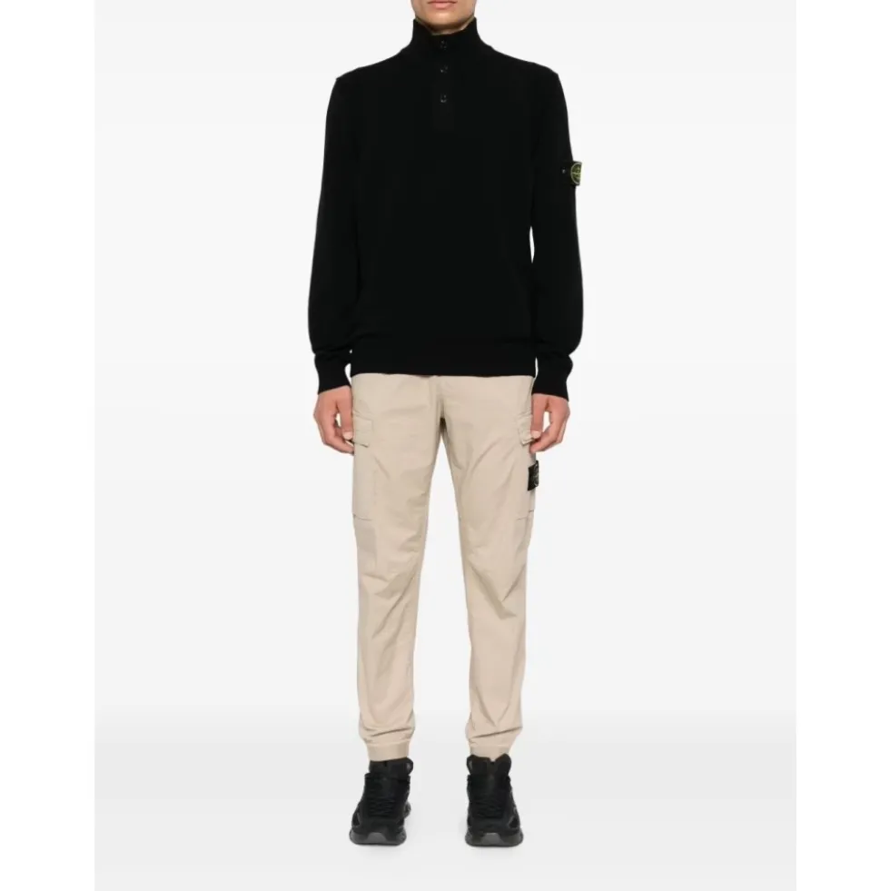 Sort T-shirt til mænd AW25