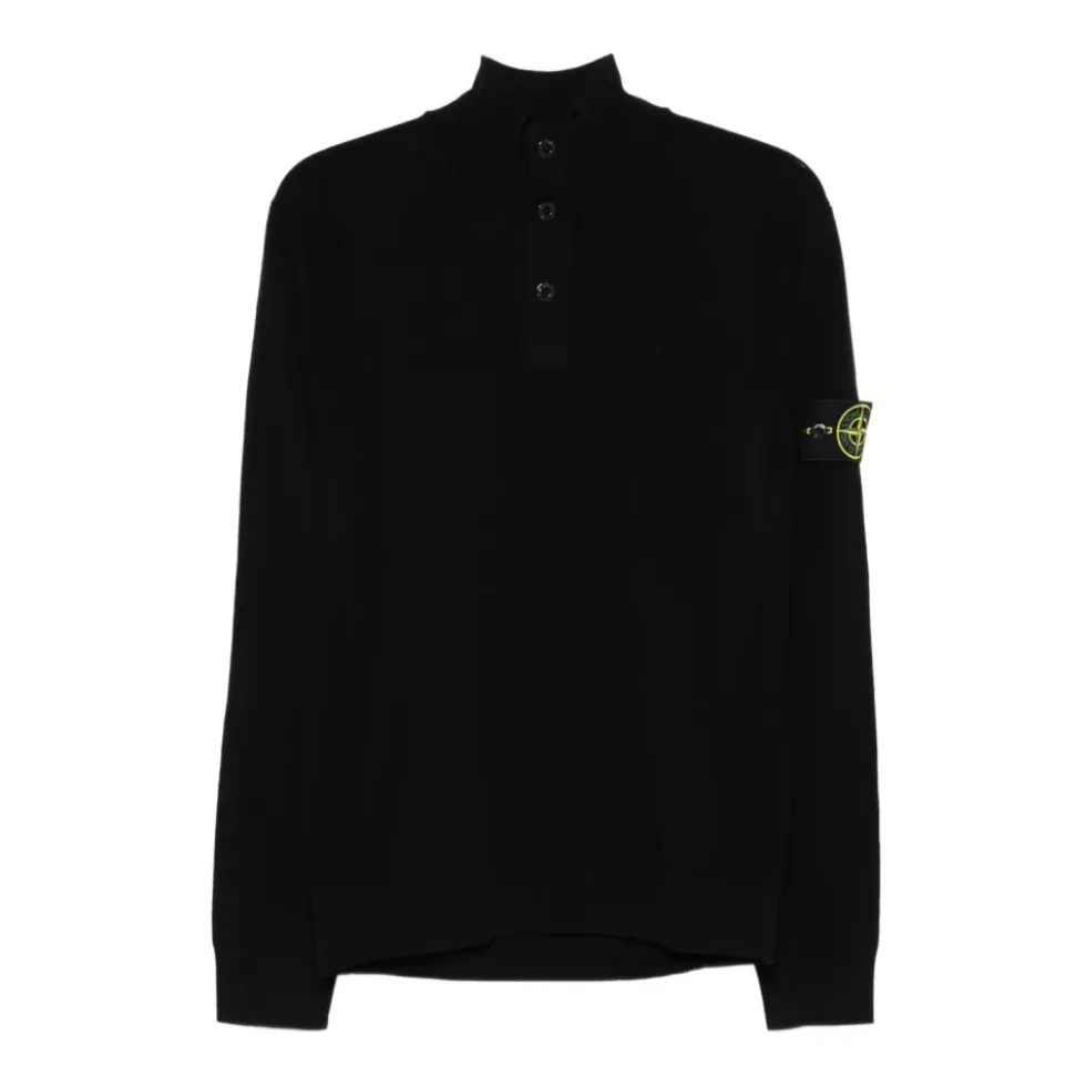 Sort T-shirt til mænd AW25