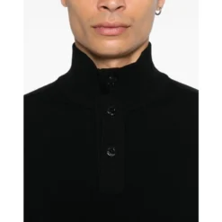 Sort T-shirt til mænd AW25