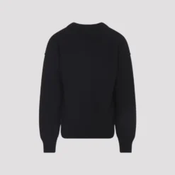 Sort Uld V-Hals Cardigan AW25