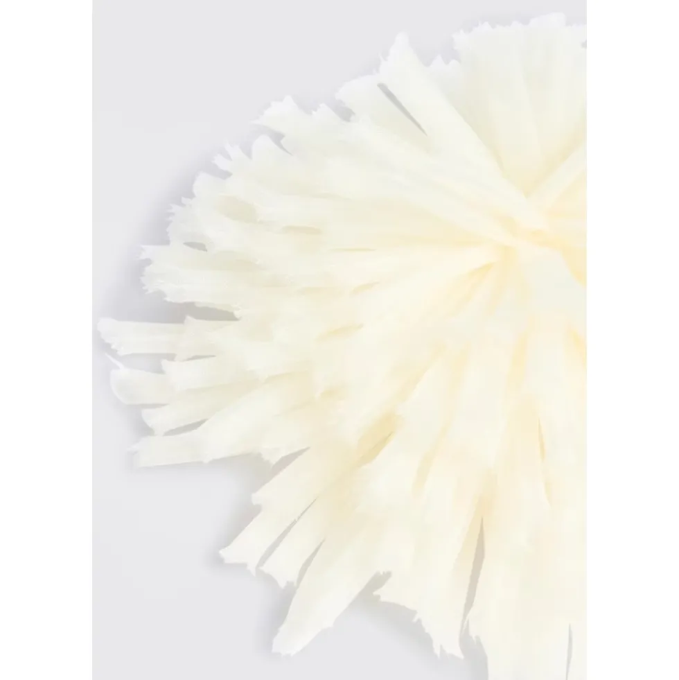 Spilla Floreale Handmade in Tubolare di Organza