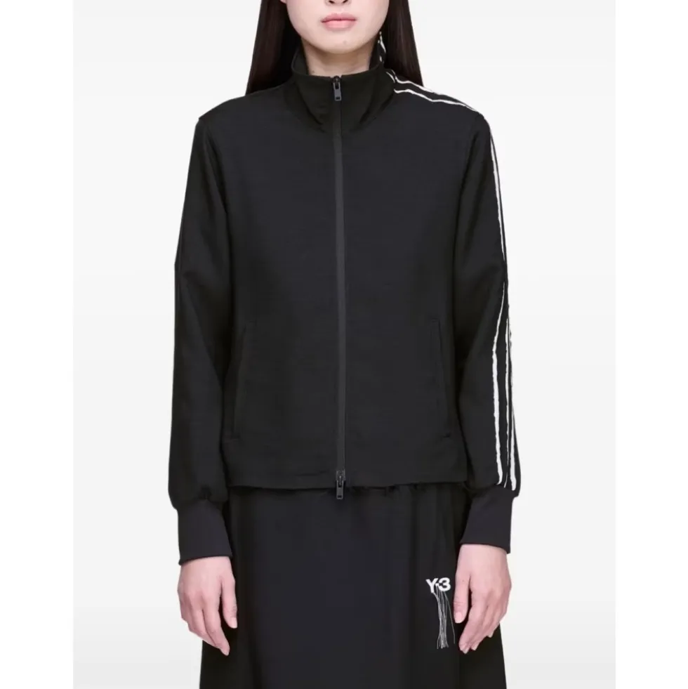 Sport Uniform Raw Cut 3 Stripes Track Top
