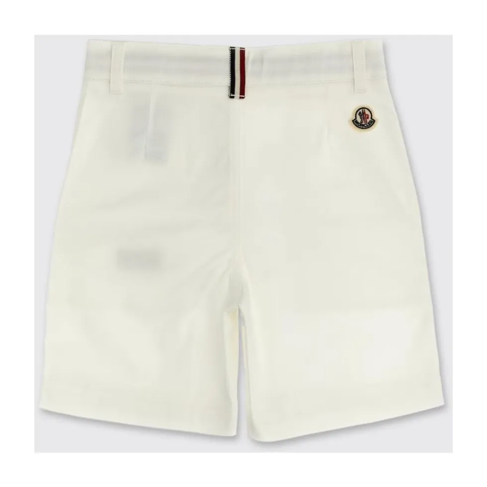 Stilfulde hvide shorts med lommer