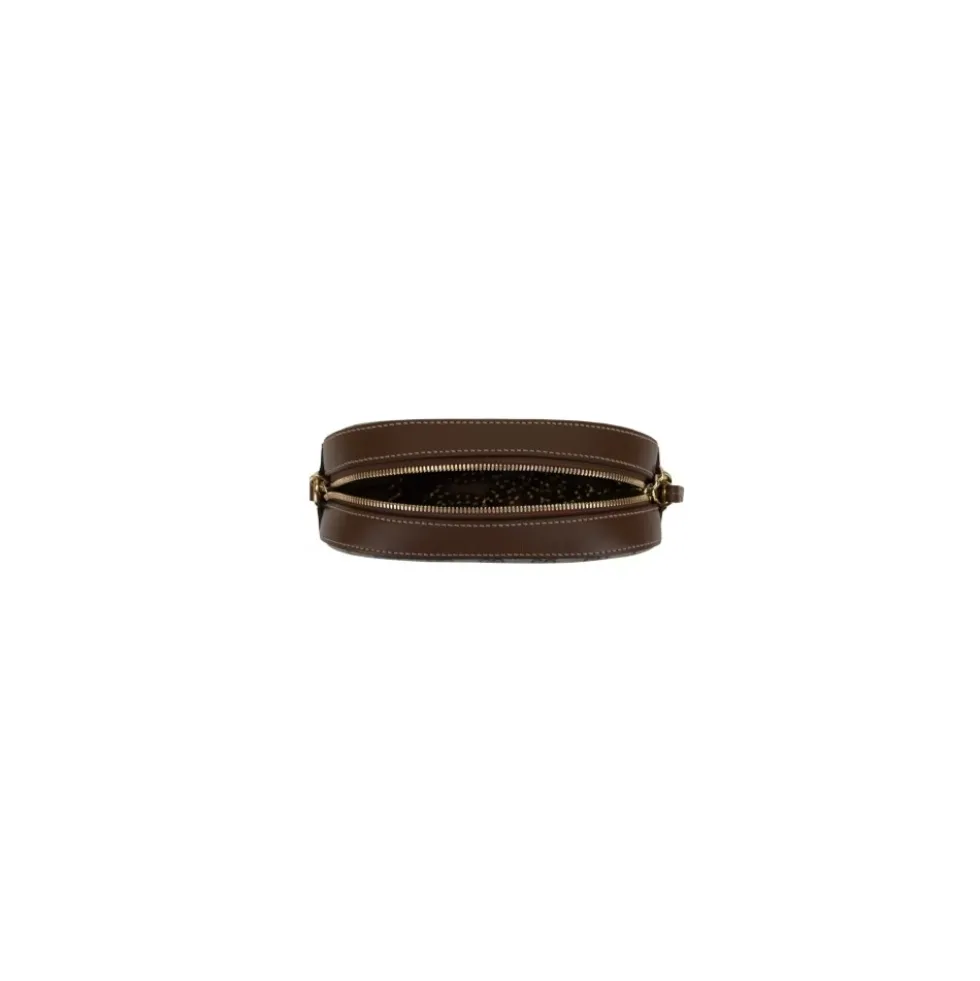 Stilfuld læder crossbody taske