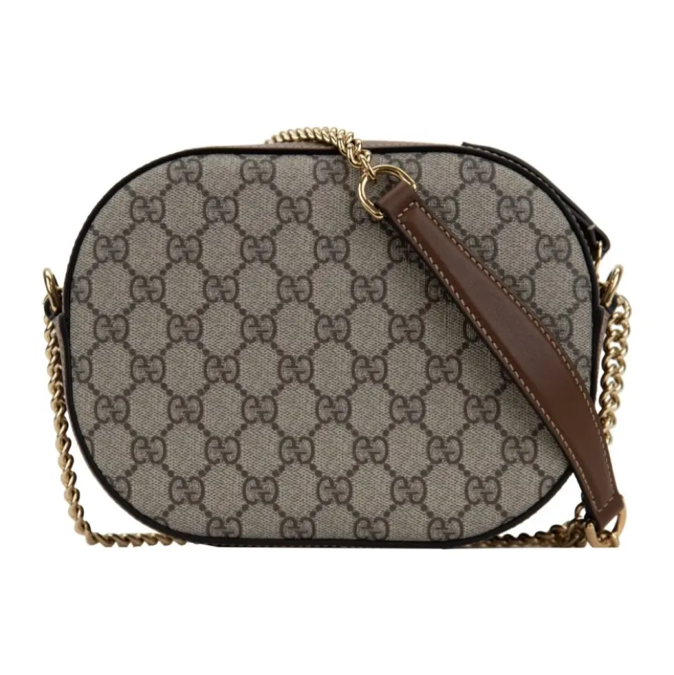 Stilfuld læder crossbody taske