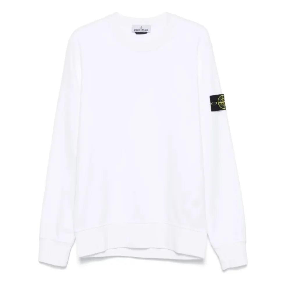 Stilfuldt bomulds sweatshirt til mænd