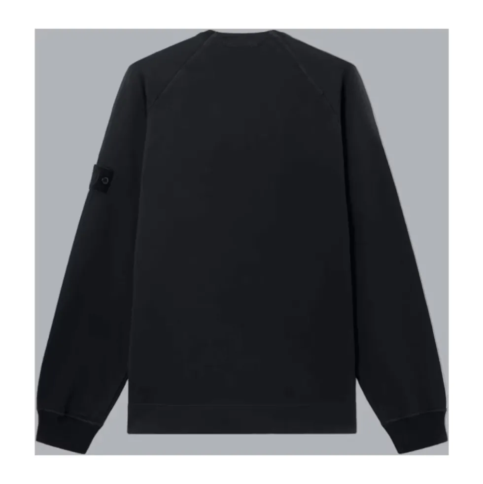 Stretch Cotton Fleece Sweatshirt