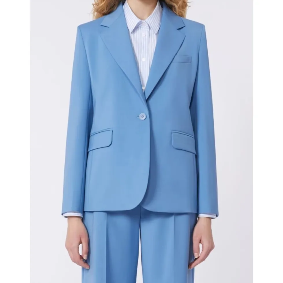 Stretch Wool Blazer