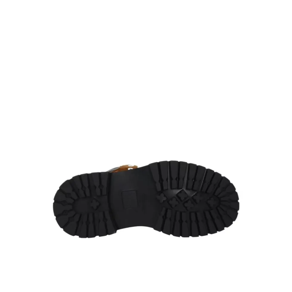 Suede Lace-Up Ankelstøvler