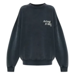 Sweatshirt med logo