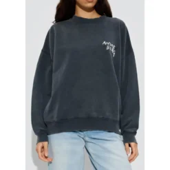 Sweatshirt med logo