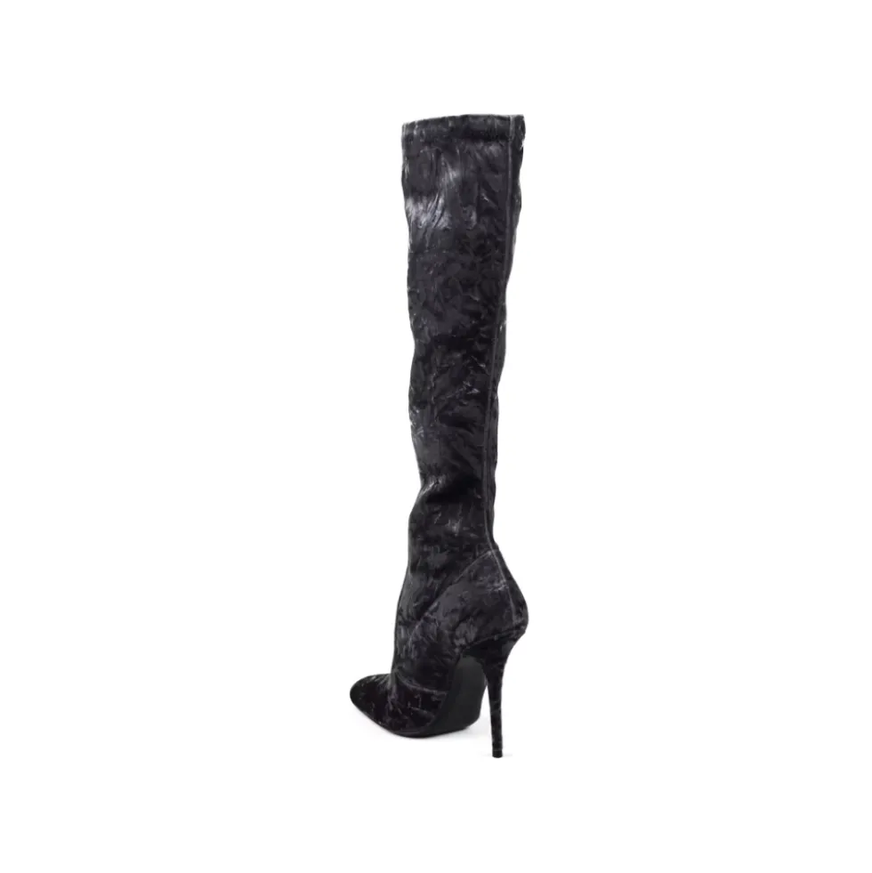 Talia Velvet Boots