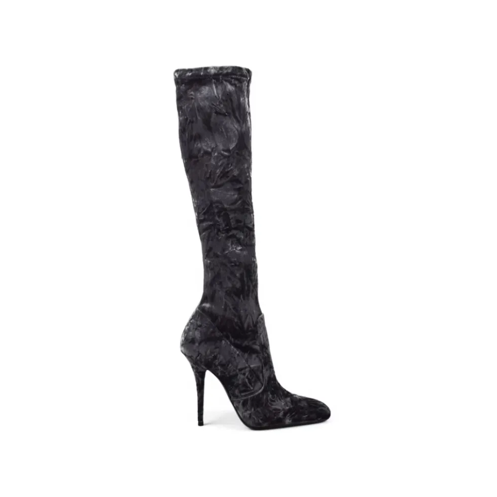 Talia Velvet Boots
