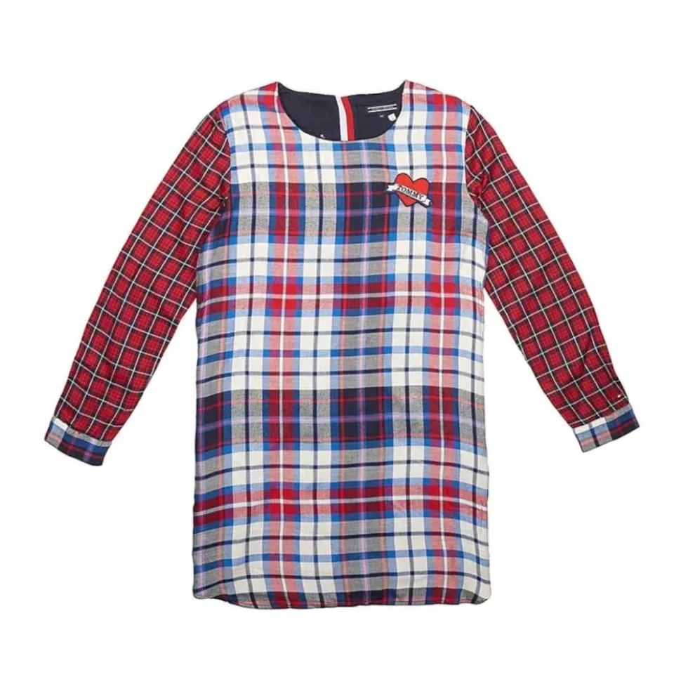 Tartan Patch Kjole