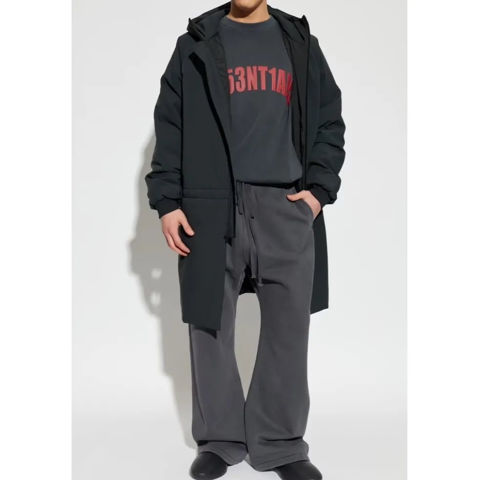 Tech Nylon Hooded Parka