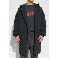 Tech Nylon Hooded Parka
