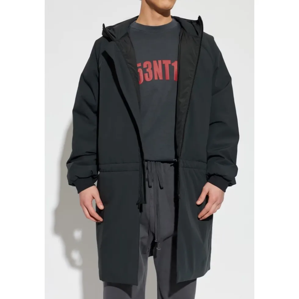 Tech Nylon Hooded Parka