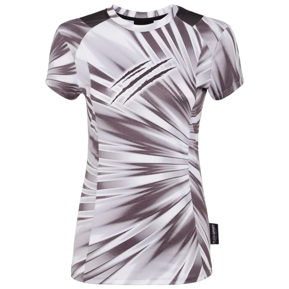 Tie-dye T-shirt Round Neck SS Scratch