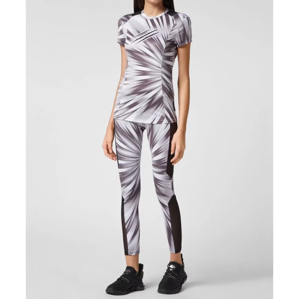 Tie-dye T-shirt Round Neck SS Scratch