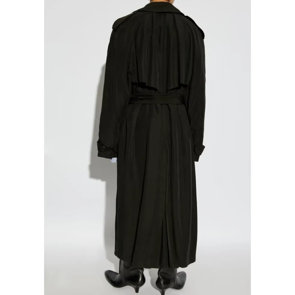 Trench coat med bælte