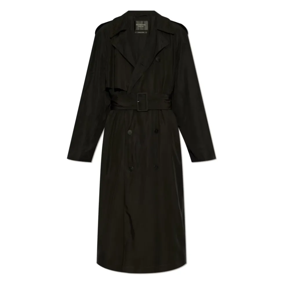 Trench coat med bælte
