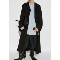 Trench coat med bælte