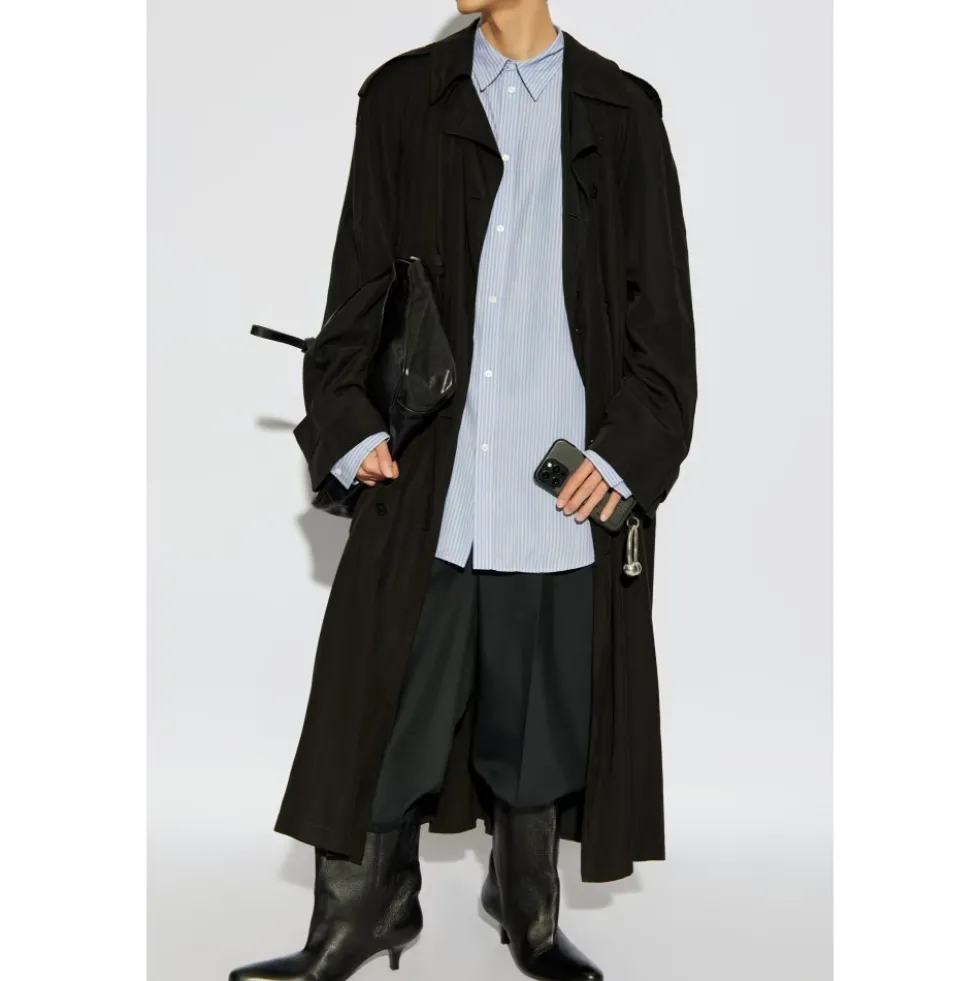 Trench coat med bælte