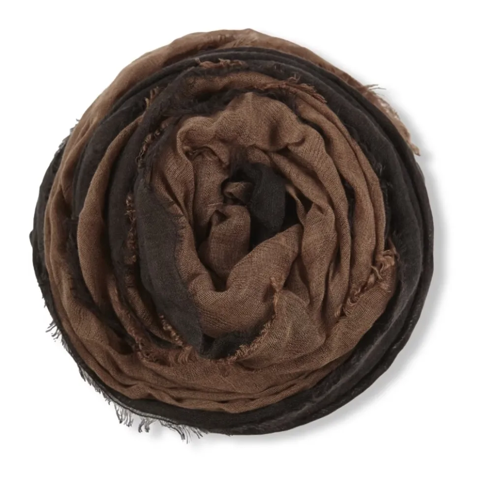 Tricolore Cashmere Silketørklæde