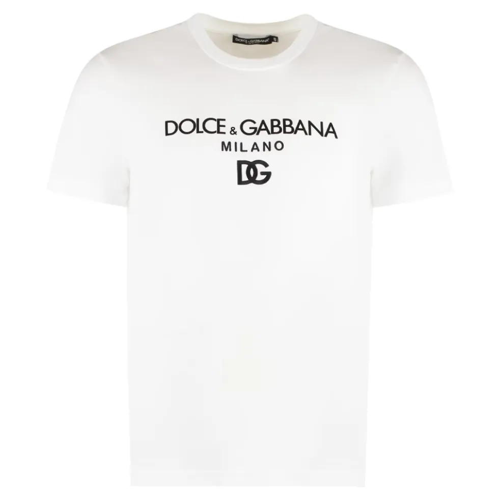 T-shirt med broderi
