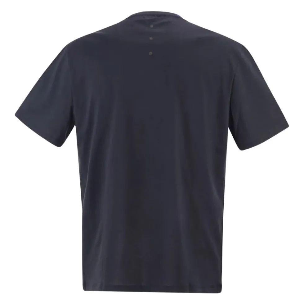 T-shirt med logodetalje
