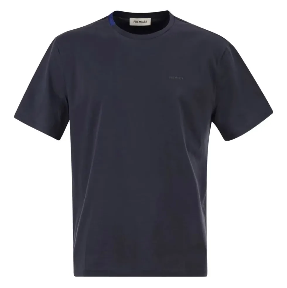 T-shirt med logodetalje