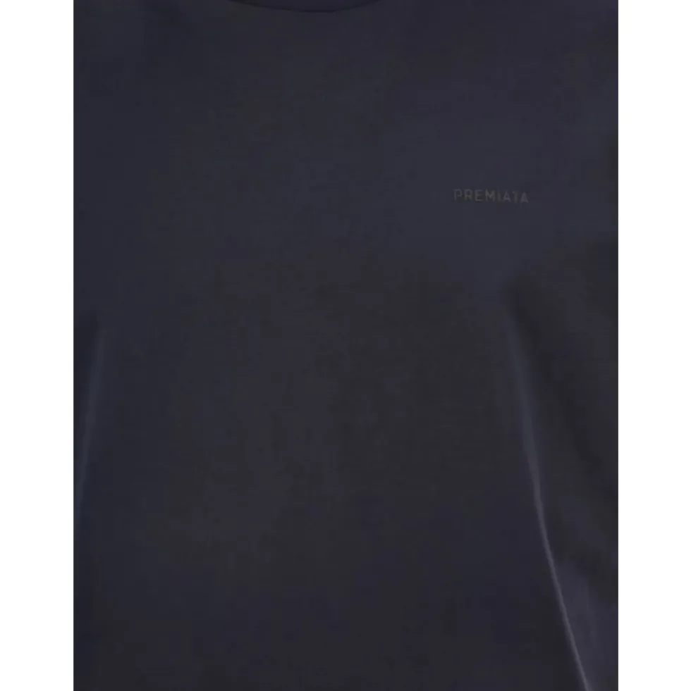 T-shirt med logodetalje