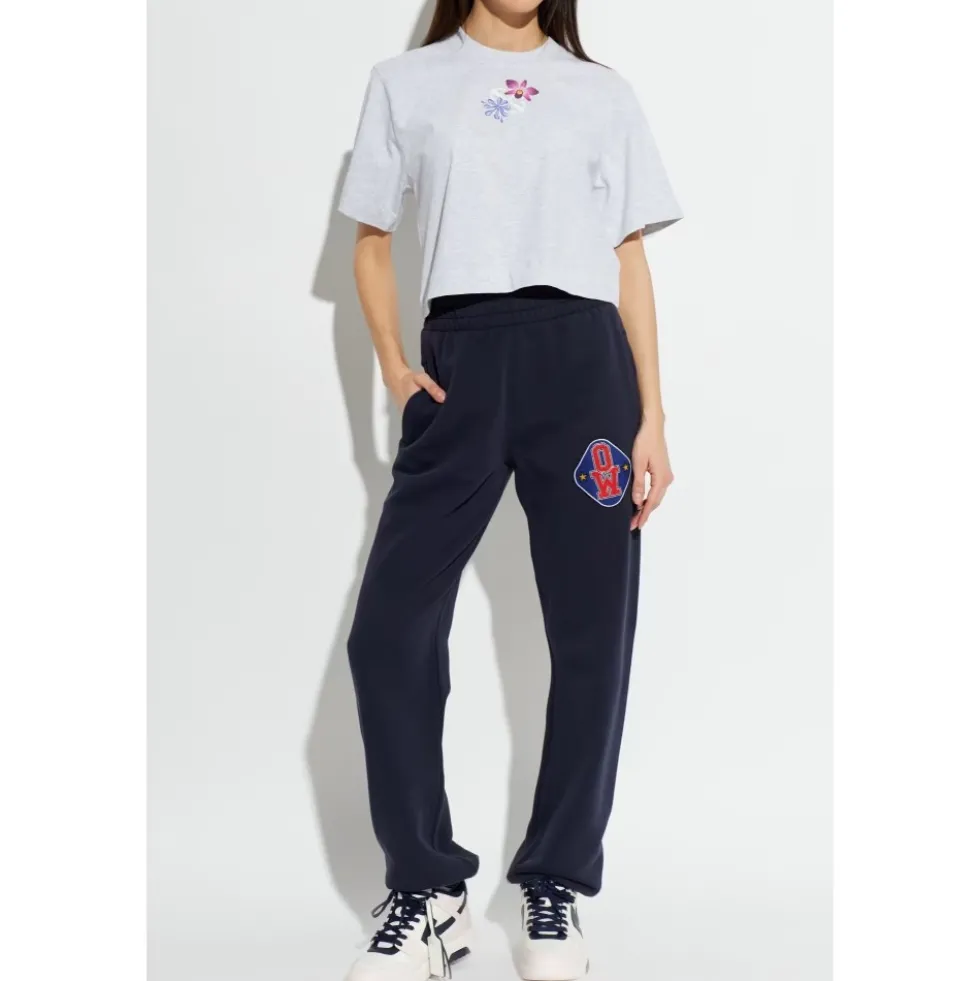 T-shirt med print