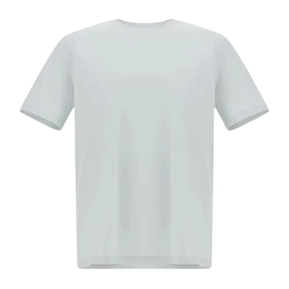 T-shirt med rund hals