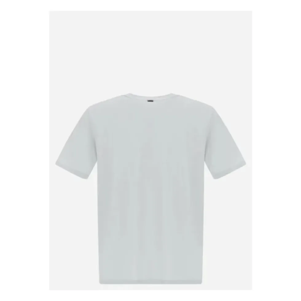 T-shirt med rund hals