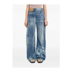 Twist Wide-Leg Jeans