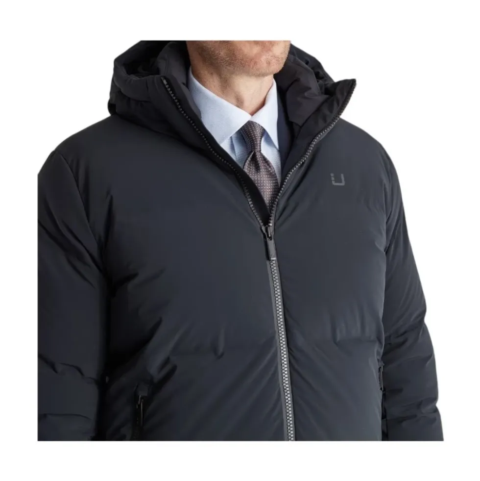 Ultra Varm Sort Parka Frakke