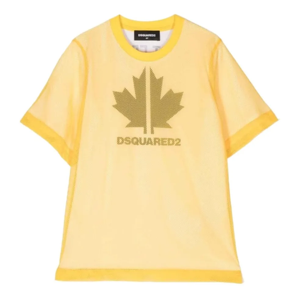 Unisex T-shirt med ahornblad-print