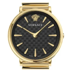 V-CIRCLE Guld Rustfrit Stål Ur