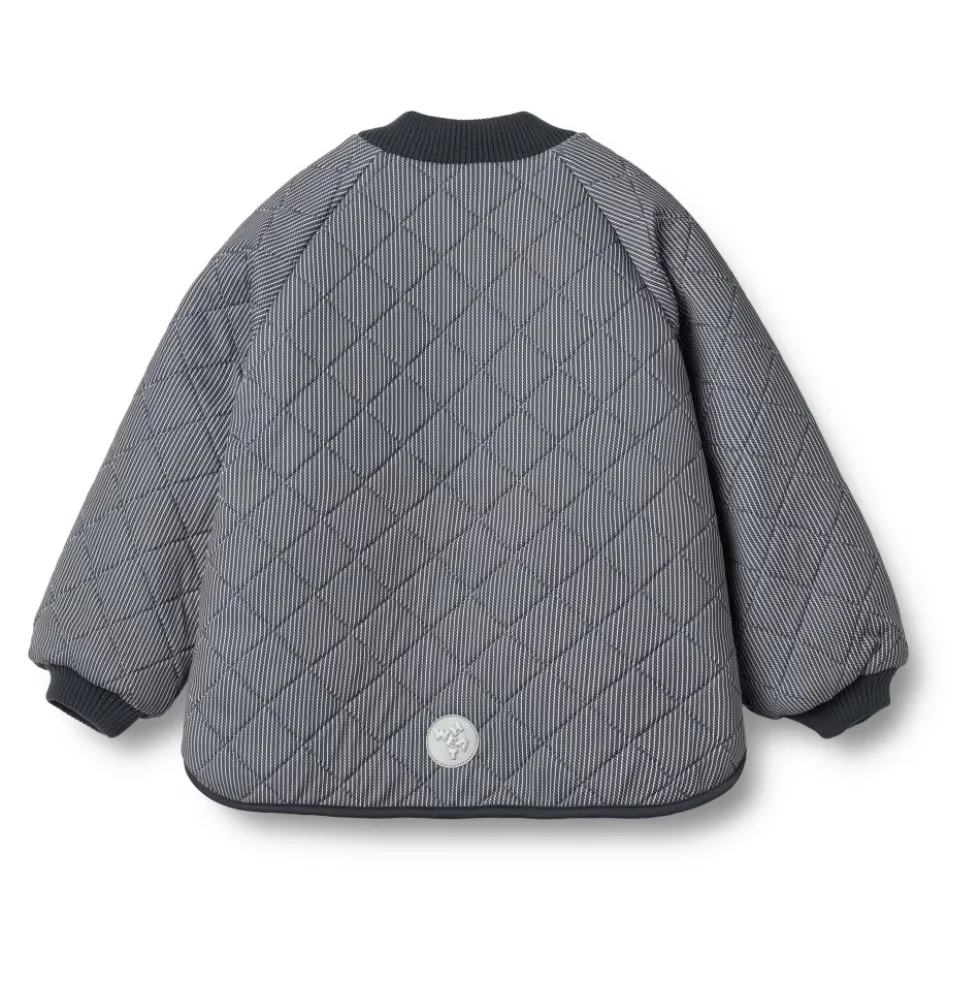 Vendbar Termojakke Lake - Ink Stripe