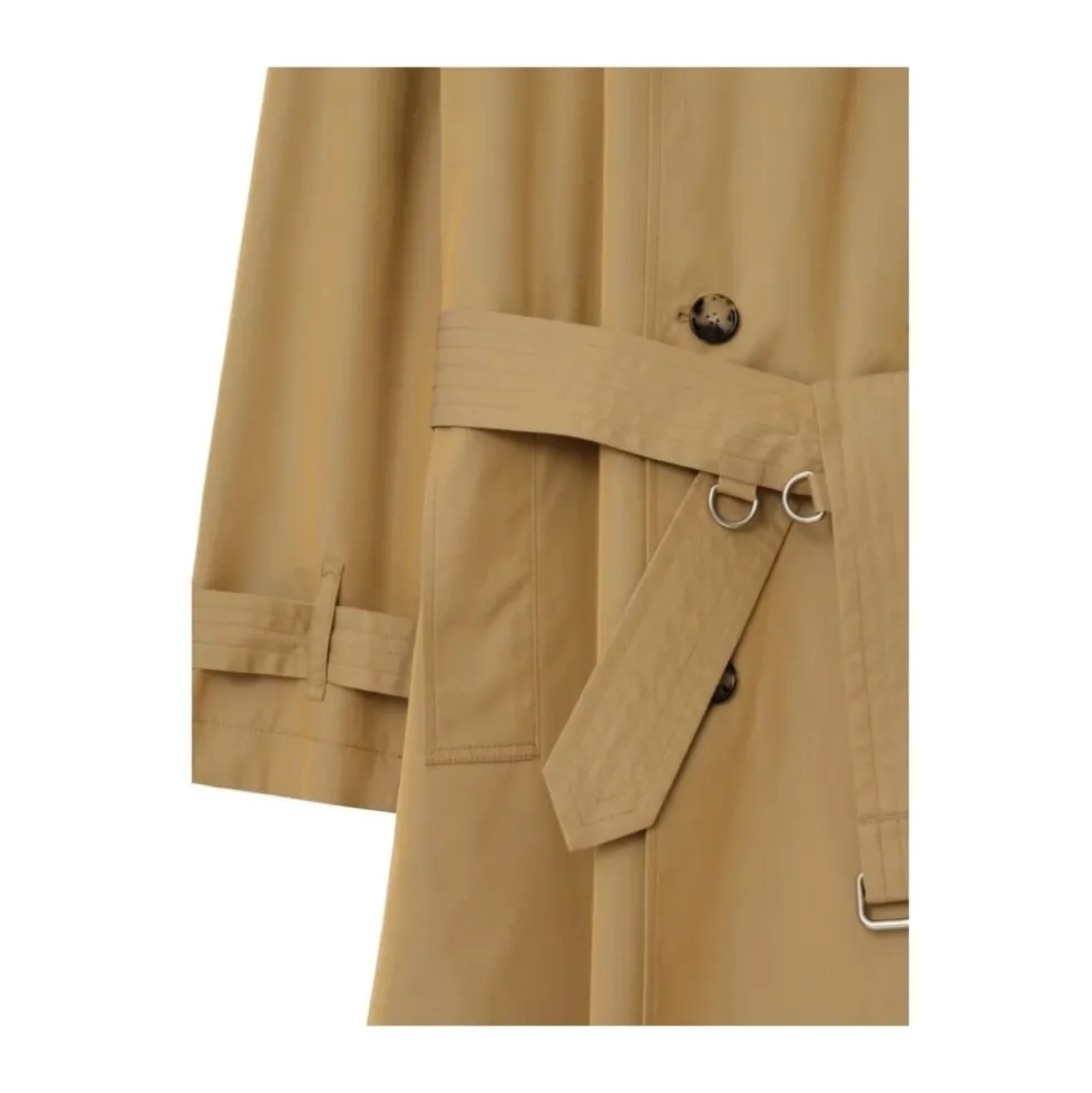 Vintage Check Beige Frakke