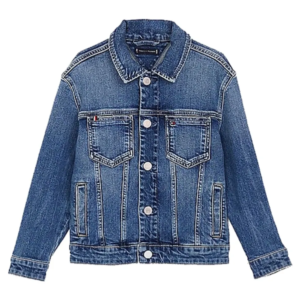 Vintage Oversized Trucker Jakke