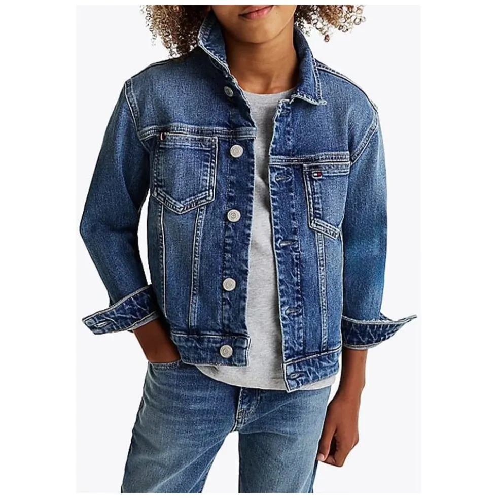 Vintage Oversized Trucker Jakke