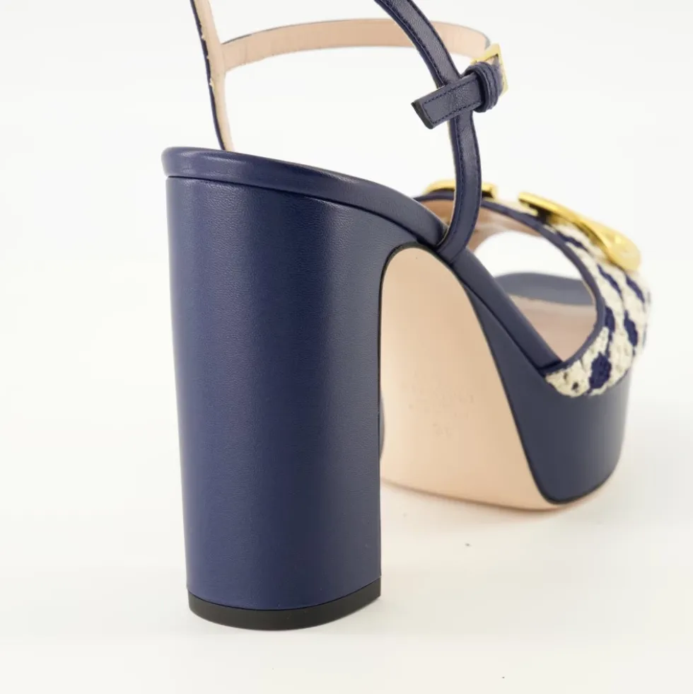 Vlogo Signature Platform Sandal
