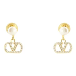 VLogo Swarovski Øreringe
