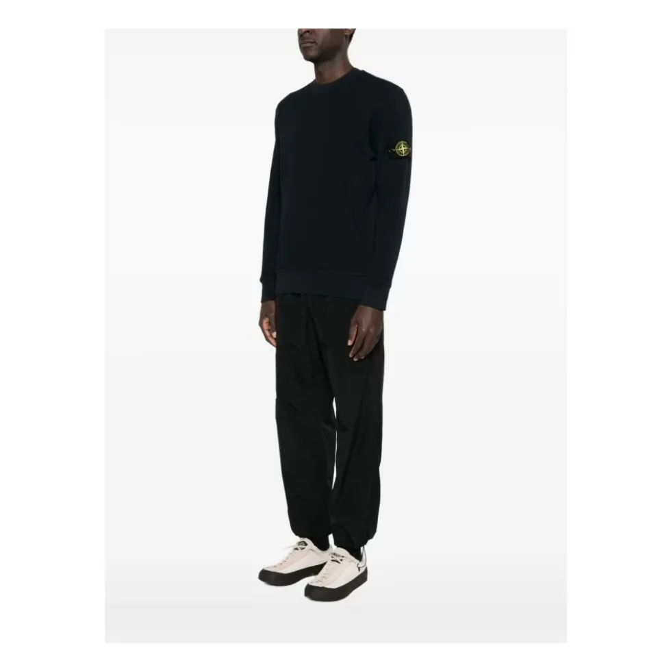 Waffle Knit Sweatshirt