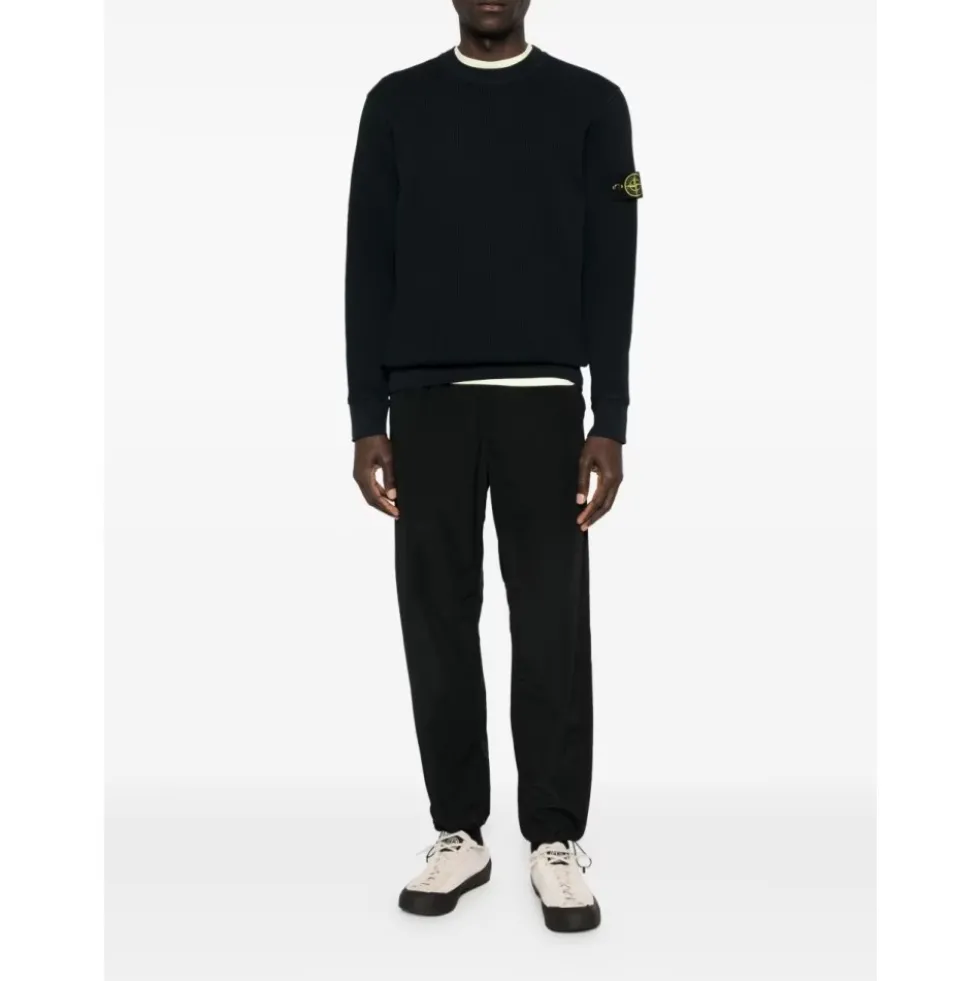 Waffle Knit Sweatshirt