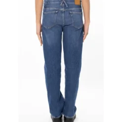 Wise Vintage Wash Straight Jeans