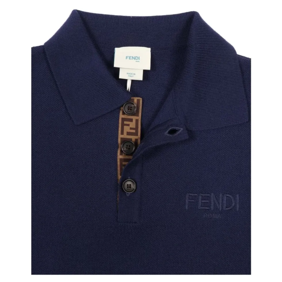 Wool Knit Polo