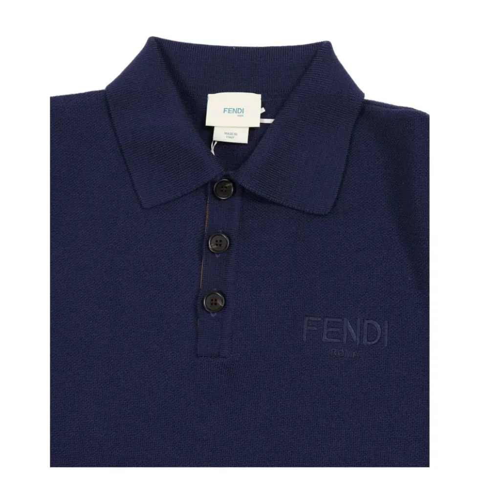 Wool Knit Polo